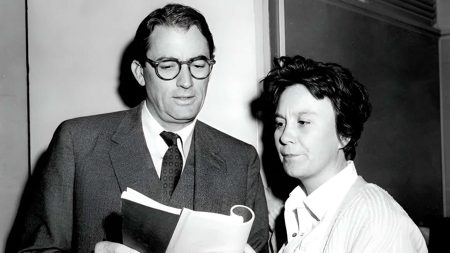 Harper Lee ve Gregory Peck, Kaynak: leggeretutti