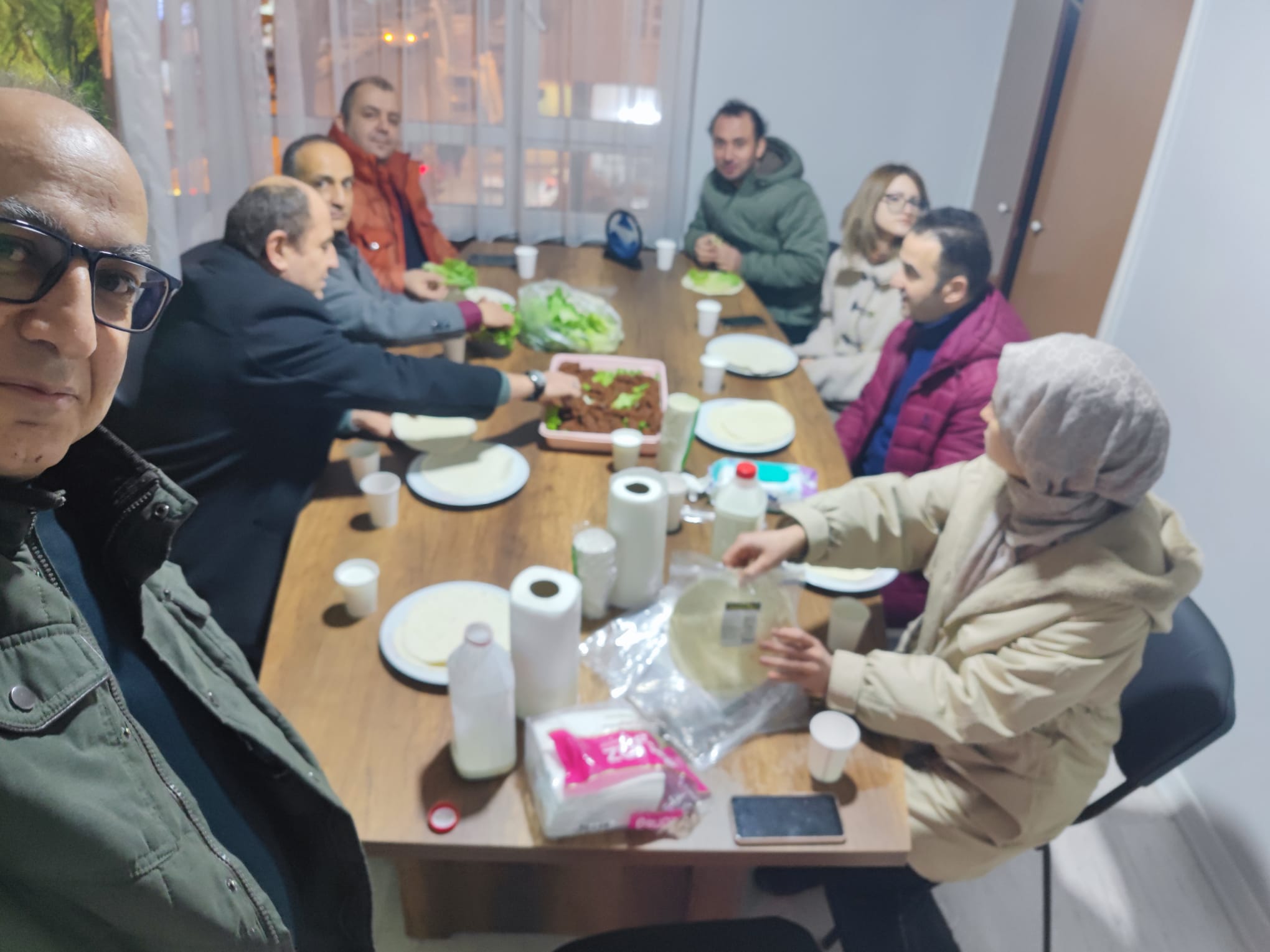 Temel Fotoğrafçılık Eğitimi Semineri Sonrasında Akşam Yemeği