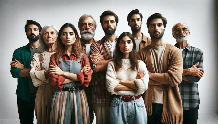 DALL·E 2024-01-09 22.55.33 - A group of six to seven unique Turkish individuals, each dist