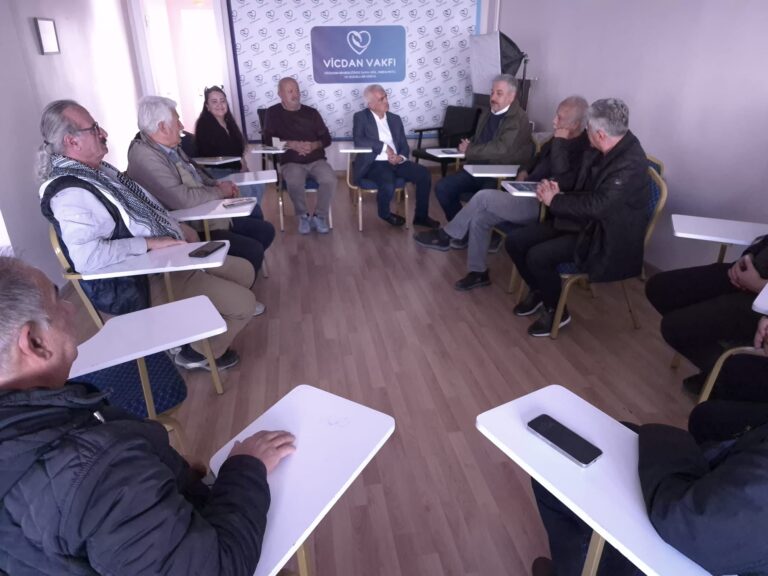 VİCDAN BULUŞMASI BUGÜN VİCDAN VAKFI’NDA GERÇEKLEŞTİRİLDİ